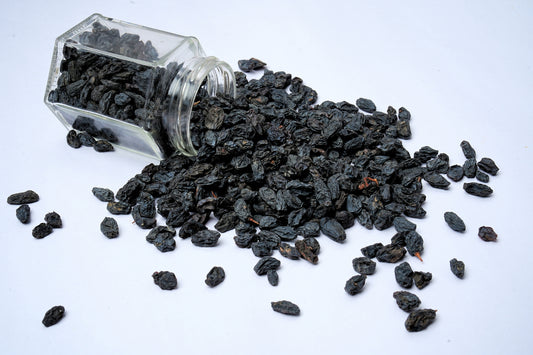 Dried Black Raisins (with Seed)